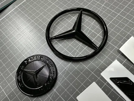 벤츠 GT43 AMG 엠블럼 레터링 블랙 컬러 변경 / 여주,이천,경기광주,용인,강원원주