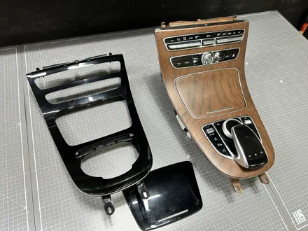 E300 W213 센터페시아 우드교체 지문 스크레치 해결하는 방법 인천 [카본클럽] / 여주,이천, 경기광주
