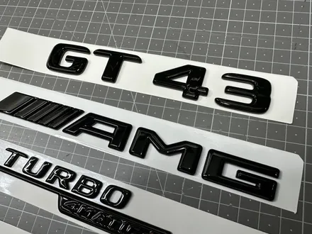 벤츠 GT43 AMG 엠블럼 레터링 블랙 컬러 변경 / 여주,이천,경기광주,용인,강원원주