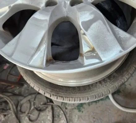 혼다 어코드 순정휠 알곤용접후 수원휠수리 휠도색작업 수원휠복원 안산 화성 오산 동탄 광교 휠수리복원 / 수원 영통구
