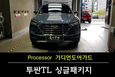 [부천도어가드] 투싼TL 신차라면 필수아이템 문콕방지 가디언도어가드 장착 / 수원 팔달