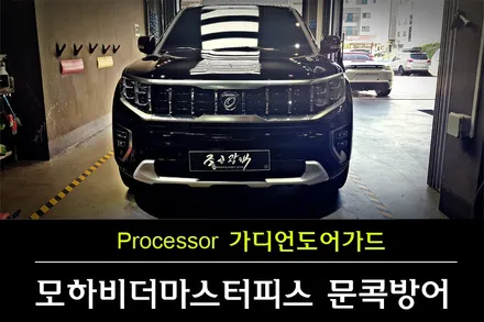 [모하비 도어가드] 모하비 더 마스터피스 가디언도어가드로 신차 문콕방어하세요 / 수원 팔달