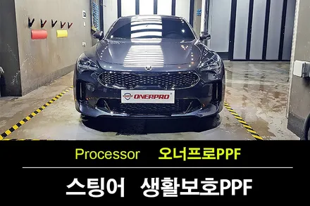 스팅어 판테라메탈 오너프로 NEXUS+ PPF필름 생활보호패키지 PPF시공 / 수원 팔달