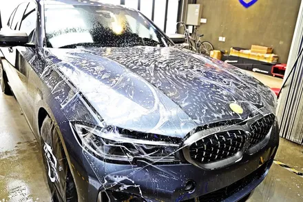 돌빵에 가장 취약한 곳은 어디일까? BMW 340i 소피스토 그레이 전면부 PPF 로 보호 / 수원 팔달