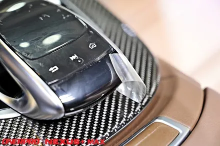 벤츠 E63 AMG 폴라화이트 2년 운행한 차량도 가능한 카본 인테리어 실내PPF / 수원 팔달