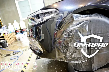 BMW 530i 카본블랙 프론트범퍼PPF 보험수리 프로젝트3 알파PPF / 수원 팔달