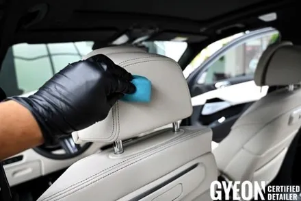 BMW X5 인디비주얼 메리노 화이트 가죽도 걱정 NO! 수원 최고의 가죽코팅 전문점 / 수원 팔달