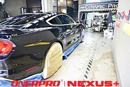 부천PPF 포드 머스탱 쉐도우 블랙 프리미엄 광택후 오너프로 NEXUS+MAX 프론트패키지PPF시공으로 중고차 살리기 / 수원 팔달