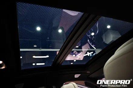 광교PPF BMW X6 선루프 보호와 열차단 기능의 파노라마 [썬루프PPF] / 수원 팔달