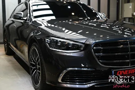 매교동PPF 가 제안하는 벤츠 S580 자동차 보호필름 전체 시공 / 수원 팔달
