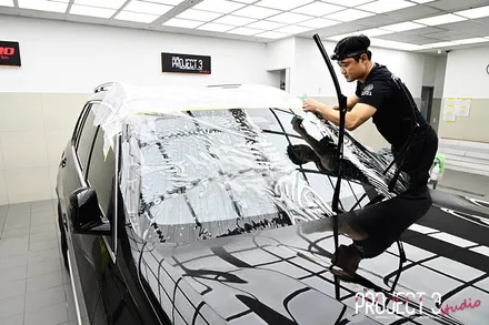 프로젝트3 PPF로 완성된 BMW X7 블랙사파이어 전체시공 / 수원 팔달