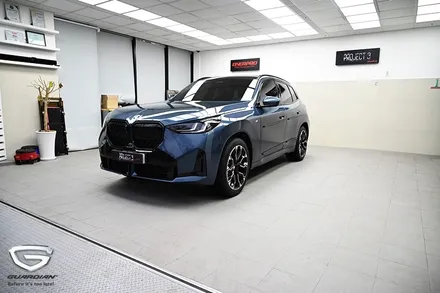 BMW X3 G45 아틱 레이스 블루 가디언 네오가드 더블패키지 시공 / 수원 팔달