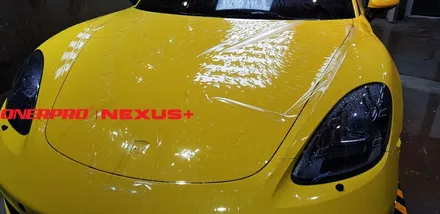 포르쉐 718박스터 레이싱 엘로우 오너프로 NEXUS+PPF필름 전체PPF시공으로 도장면 밀봉 / 수원 팔달