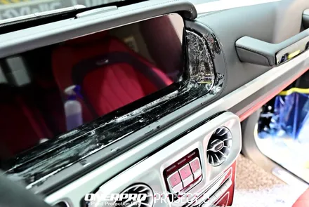 벤츠 G바겐 G63AMG 부천 실내PPF와 가죽코팅으로 인테리어 집중 보호 / 수원 팔달