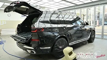 프로젝트3 PPF로 완성된 BMW X7 블랙사파이어 전체시공 / 수원 팔달