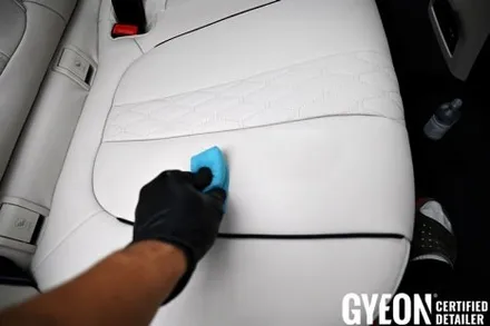 BMW X5 인디비주얼 메리노 화이트 가죽도 걱정 NO! 수원 최고의 가죽코팅 전문점 / 수원 팔달