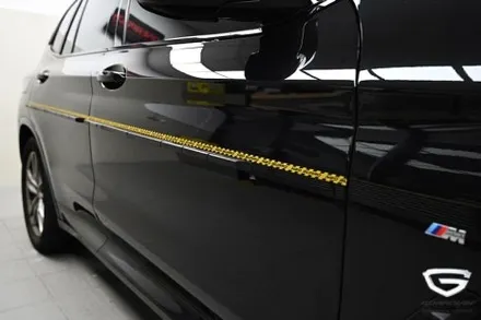 BMW X3 G01 블랙 차량 기존 가디언도어가드 GP-01제거 후 네오가드 재장착 / 수원 팔달