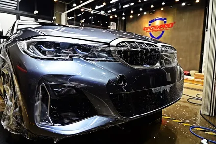 돌빵에 가장 취약한 곳은 어디일까? BMW 340i 소피스토 그레이 전면부 PPF 로 보호 / 수원 팔달