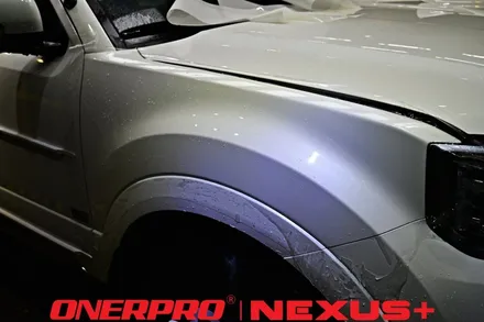 자동차PPF 모하비 더마스터 스노우화이트펄 프론트PPF시공 오너프로 NEXUS+ PPF필름 / 수원 팔달