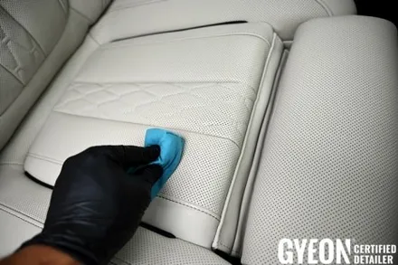 BMW X5 인디비주얼 메리노 화이트 가죽도 걱정 NO! 수원 최고의 가죽코팅 전문점 / 수원 팔달