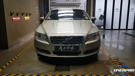 [부천시멘트물제거] 볼보S80 석회물제거는 최대한 빨리 제거해야합니다 / 수원 팔달