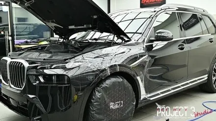 프로젝트3 PPF로 완성된 BMW X7 블랙사파이어 전체시공 / 수원 팔달