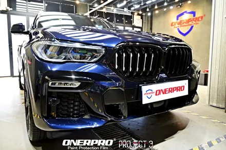 자동차 PPF BMW X6(G06) 카본블랙 프론트풀패키지 부천 PPF로 전면 보호 / 수원 팔달