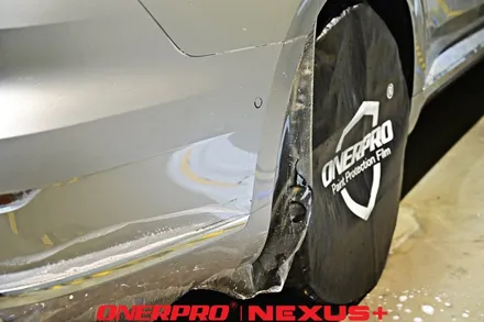부천PPF 아테온 피릿 실버 메탈릭 오너프로 NEXUS+ 프론트범퍼PPF, 리어범퍼PPF 시공 / 수원 팔달