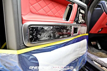 벤츠 G바겐 G63AMG 부천 실내PPF와 가죽코팅으로 인테리어 집중 보호 / 수원 팔달