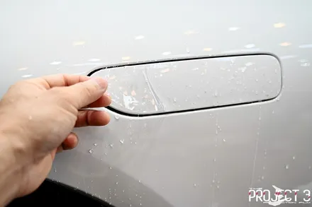 벤츠 EQE SUV 500 폴라 화이트 주차시 중요한 부분 PPF 시공(BENZ EQE SUV) / 수원 팔달