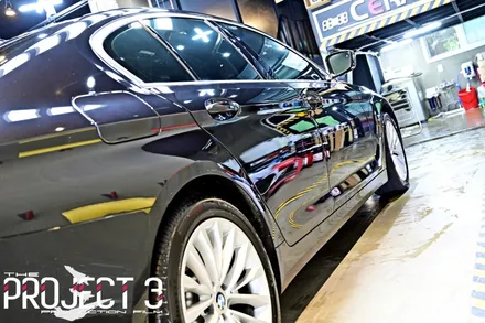 BMW 530i 카본블랙 프론트범퍼PPF 보험수리 프로젝트3 알파PPF / 수원 팔달