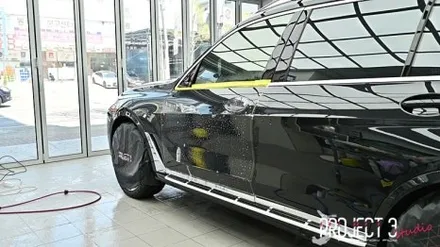 프로젝트3 PPF로 완성된 BMW X7 블랙사파이어 전체시공 / 수원 팔달