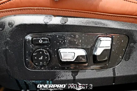 부천PPF BMW X5 알파인 화이트 인테리어 하이그로시 보호 실내PPF 작업 / 수원 팔달