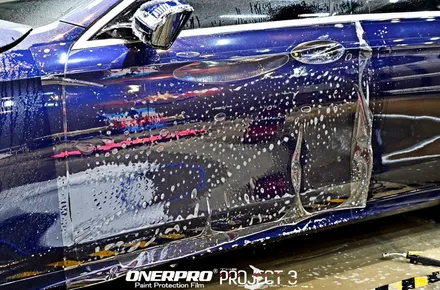 벤츠 E300 브릴리언트 블루 인증 중고차 전체PPF 가 부담스럽다면, 딱 필요한부분만~~ 부천PPF / 수원 팔달