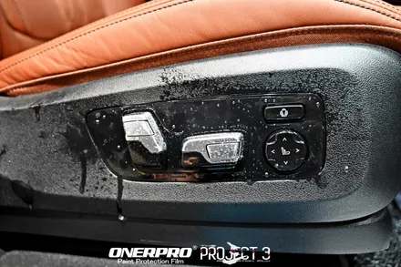 부천PPF BMW X5 알파인 화이트 인테리어 하이그로시 보호 실내PPF 작업 / 수원 팔달
