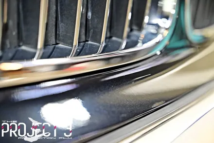 BMW 530i 카본블랙 프론트범퍼PPF 보험수리 프로젝트3 알파PPF / 수원 팔달