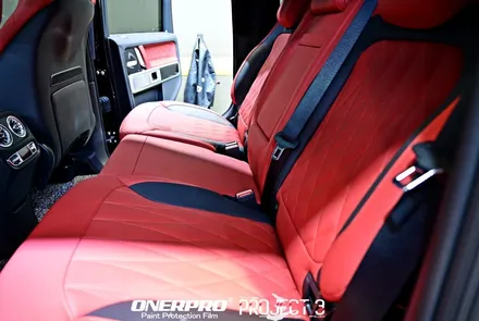 벤츠 G바겐 G63AMG 부천 실내PPF와 가죽코팅으로 인테리어 집중 보호 / 수원 팔달