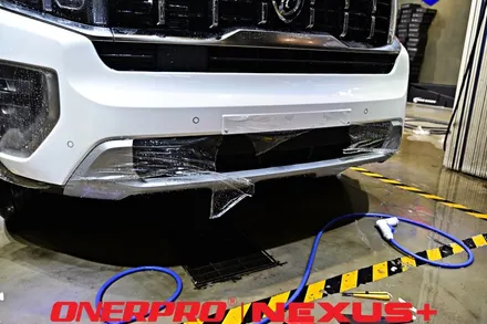 자동차PPF 모하비 더마스터 스노우화이트펄 프론트PPF시공 오너프로 NEXUS+ PPF필름 / 수원 팔달