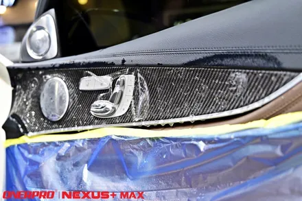벤츠 E63 AMG 폴라화이트 2년 운행한 차량도 가능한 카본 인테리어 실내PPF / 수원 팔달