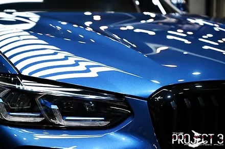 고강동 ppf BMW X3 20i 포티마오 블루 전체ppf best of the best 프로젝트3 / 수원 팔달