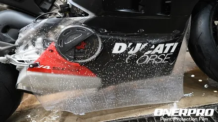 부천PPF, 두카티 파니갈레 V4 SP2 한정판 무광 전체PPF 작업 (Ducati Panigale V4 SP2) / 수원 팔달