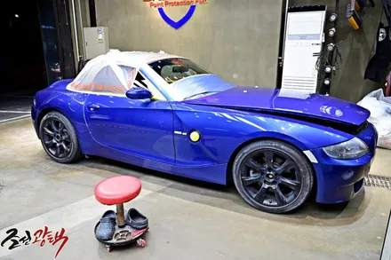 부천광택 BMW Z4 (E85) Roadster 올드카 광택 살리기 / 수원 팔달