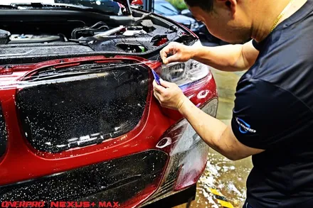 BMW X4 멜버른 레드 신차 고속주행시 꼭 필요한 부분은? 부천PPF (Feat` 오너프로 NEXUS MAX) / 수원 팔달