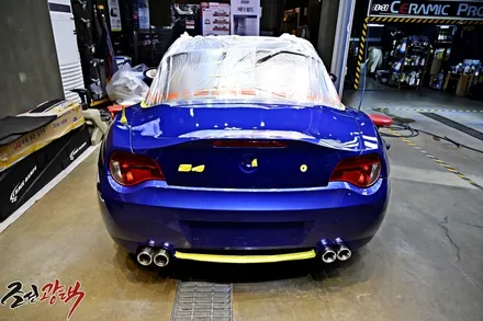 부천광택 BMW Z4 (E85) Roadster 올드카 광택 살리기 / 수원 팔달