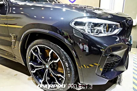 매번 주차시 걱정되신다면? BMW X3M 카본블랙 DOOR PPF 시공 / 수원 팔달