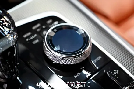 부천PPF BMW X5 알파인 화이트 인테리어 하이그로시 보호 실내PPF 작업 / 수원 팔달