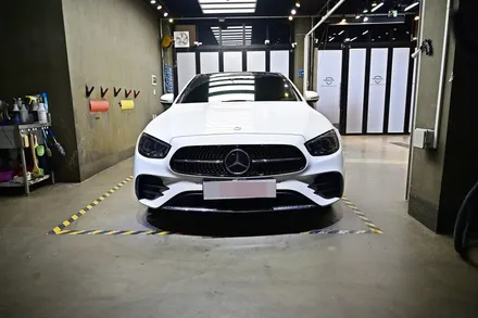 벤츠 E350 (W213) 폴라화이트 부천에서 시공 잘하는곳 선택하는 Tip / 수원 팔달