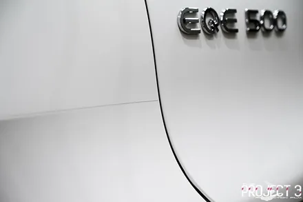 벤츠 EQE SUV 500 폴라 화이트 주차시 중요한 부분 PPF 시공(BENZ EQE SUV) / 수원 팔달