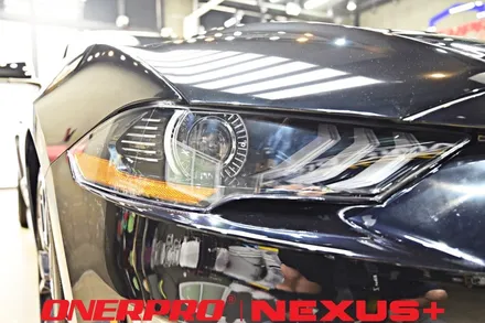 부천PPF 포드 머스탱 쉐도우 블랙 프리미엄 광택후 오너프로 NEXUS+MAX 프론트패키지PPF시공으로 중고차 살리기 / 수원 팔달