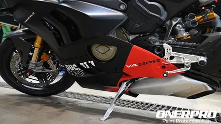 부천PPF, 두카티 파니갈레 V4 SP2 한정판 무광 전체PPF 작업 (Ducati Panigale V4 SP2) / 수원 팔달